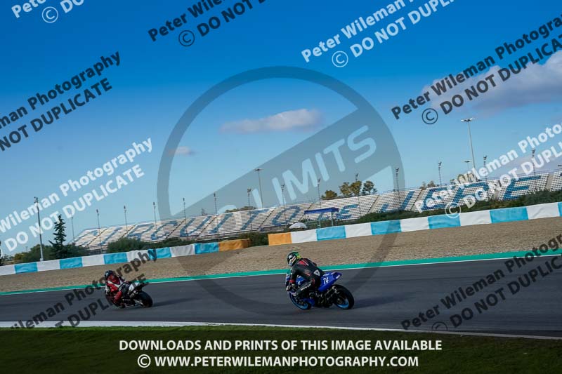 25 to 27th november 2017;Jerez;event digital images;motorbikes;no limits;peter wileman photography;trackday;trackday digital images